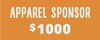 Small apparal sponsor graphic